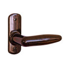 No. 6635MOT<br />&quot;Dudok&quot; style lever handle on rectangular back-plate