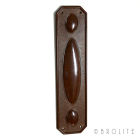 No. 6270MOT<br />Walnut Brown Bakelite Finger Plate