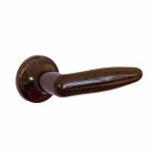No. 6634MOT<br />&quot;Dudok&quot; style lever handle on concealed fixing round rose